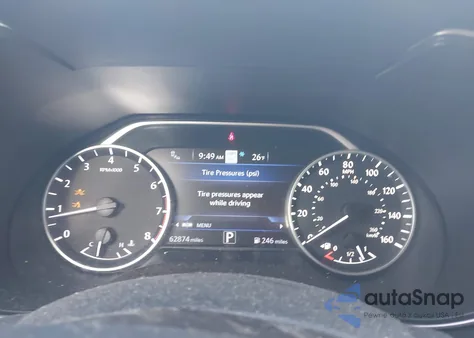 2021 Nissan Maxima Sr Xtronic Cvt из США, поврежденный, VIN 1N4AA6EV9MC504422